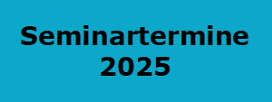Übersicht terminierte Seminare 2025: Arbeitgeberansprachen, Resilienz, Deeskalation, Psychische Auffälligkeiten, Moderieren und Präsentieren